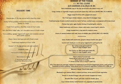 tudor restaurant ayr|tudor restaurant menu.